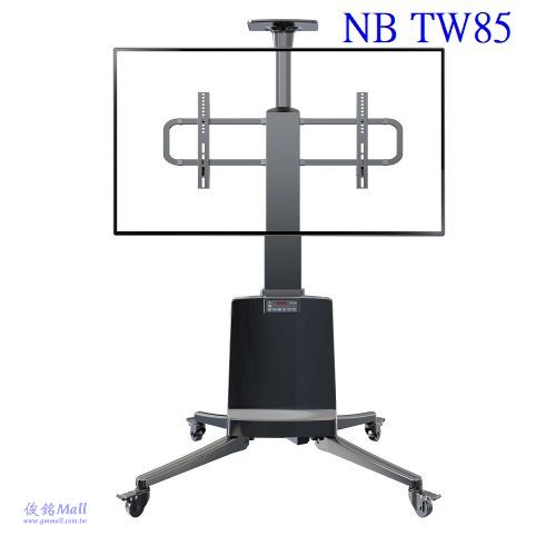 NB TW85 適用55-85吋可移動式液晶電視立架,電動控制升降,最大承重68.2kg,(歡迎來電洽詢優惠-可批發/零售)
