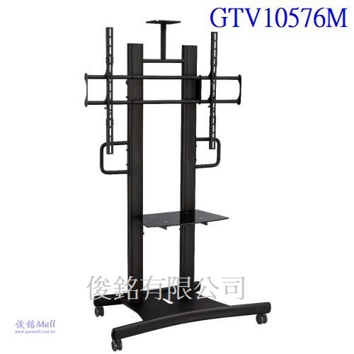 GTV10576M 適用50~85吋移動式互動觸控電視螢幕立架,最大承載120公斤電視螢幕,適用廣告展覽/視訊會議/觸控電視螢幕架(歡迎來電洽詢優惠)-