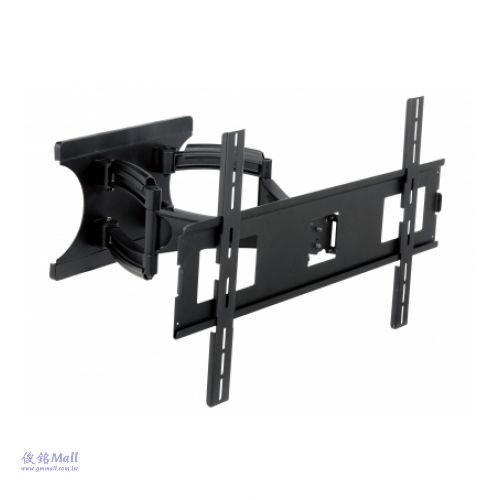 CMW-277 雙節雙手臂型鋁合金液晶電視壁掛架,適用至61吋,承重100KG,可左右旋轉、上下俯仰調整(歡迎來電洽詢優惠)-