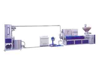 Underwater pelletizer system