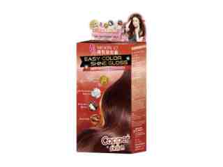 柔順護髮染髮霜-紅銅色