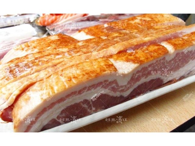 【台北濱江】豬肉煙燻培根1kg/包-