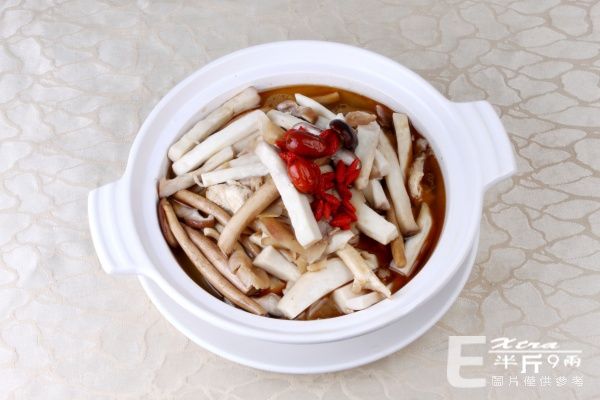 麻油菇菇煲-