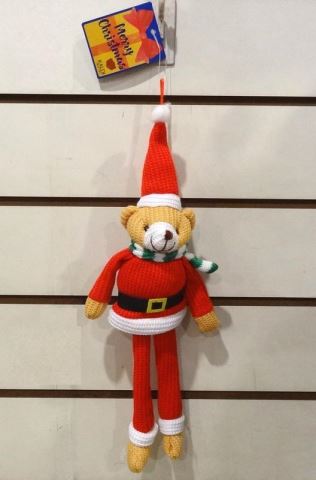 Bunny House~聖誕熊掛飾7-A023(玩具泰迪熊.聖誕樹裝飾.手機吊飾.包包掛飾.麋鹿公仔.情人節禮物)-