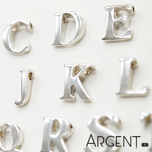 ARGENT銀飾:英文字母項鍊-
