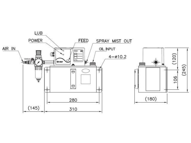 YSM–C 噴霧式電動注油機-