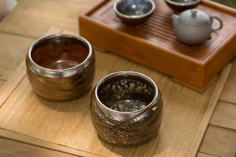 台灣原礦手作志野茶碗 Handmade Furisode Tea Bowl with Taiwan’s Original Core-