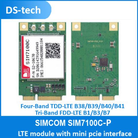 CAT3 4G LTE MINI PCIE Module SIM7100C-PCIE-