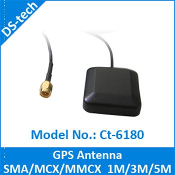 External GPS Antenna Ct-6180 SMA/MCX/MMCX connector-
