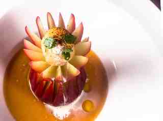 蘋果醋佐玉帶(分合食)