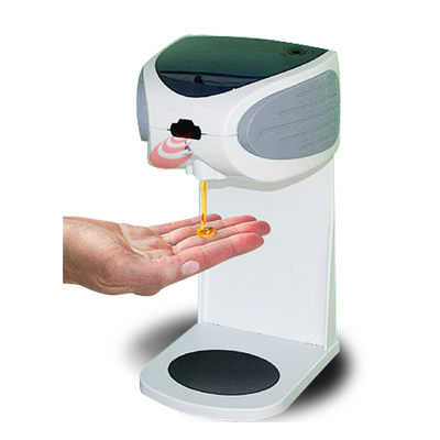 「香港商莊臣–比安卡」超優惠特價 自動感應 洗手乳 給皂機－ABS塑膠(白) 500ml(含架)-