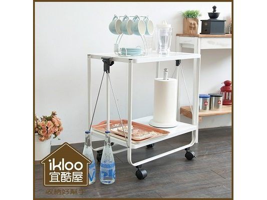 【ikloo】多功能折疊活動桌/餐桌-