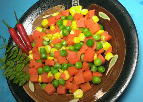 蔬菜類–三色豆-旭穩宏冷凍食品有限公司
