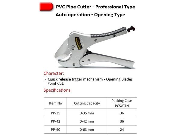 PVC Pipe Cutter-