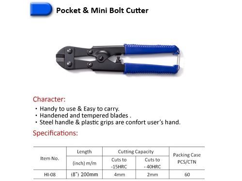 Pocket & Mini Bolt Cutter-