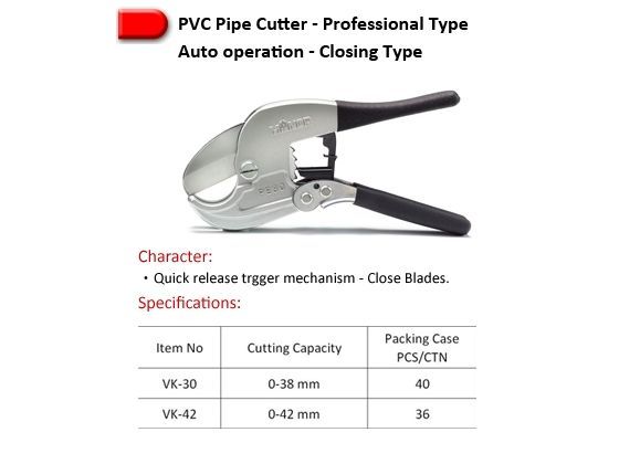 PVC Pipe Cutter-