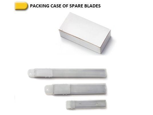 PACKING CASE OF SPARE BLADES