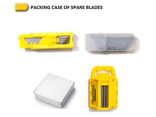 PACKING CASE OF SPARE BLADES-