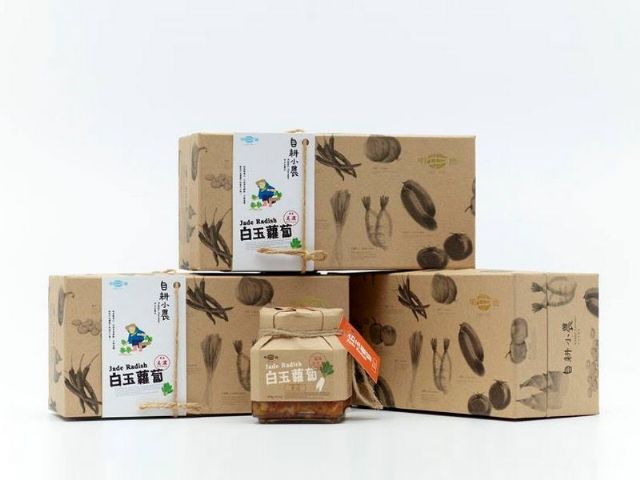 傳統醬菜專賣│明德食品─白玉蘿蔔禮盒