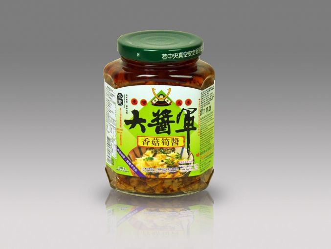 六角瓶-香菇筍醬(全素)-麥君食品有限公司