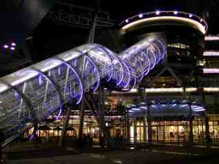 玻璃建材加工－15mm光結構彎曲強化玻璃