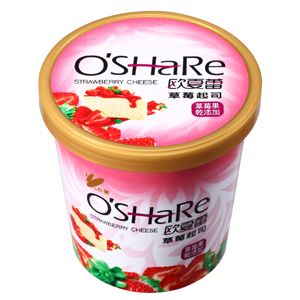 歐夏蕾品脫冰淇淋–草莓起司(16oz)-