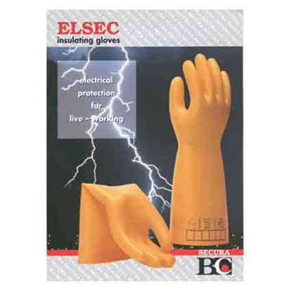 ELSEC橡膠絕緣手套-