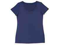 無重力涼感衣女款圓領藍