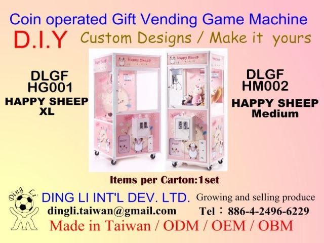 HAPPY SHEEP gift vending game machine-