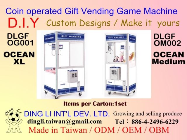 OCEAN gift vending game machine-