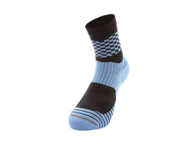 Checkered Compression High Functional Athletic Socks-