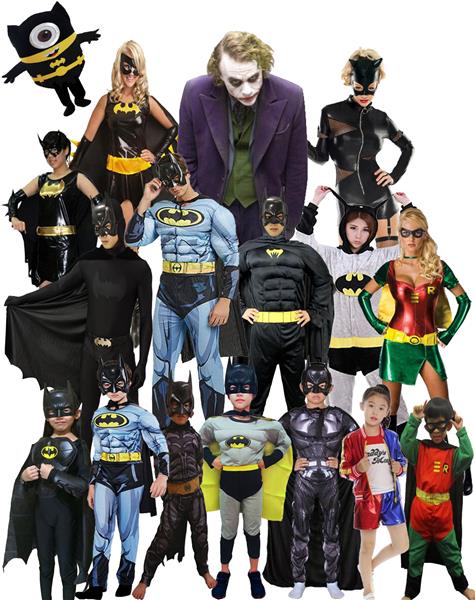 蝙蝠英雄使壞小丑服裝出租借-