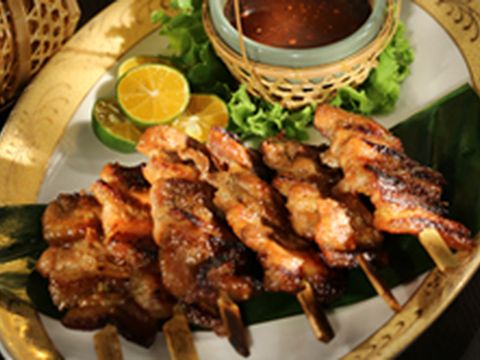 暹廚泰式料理–羅望子烤豬肉串