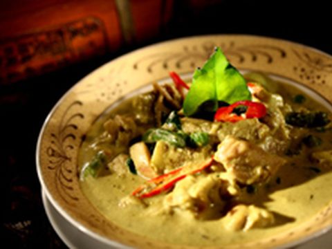 暹廚泰式料理–綠咖哩雞