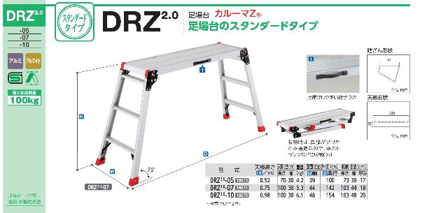 日本長谷川Hasegawa作業台 – DRZ2.0–可折疊式標準作業台-
