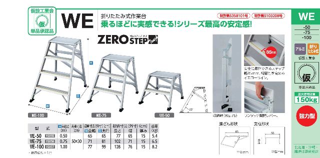 日本長谷川Hasegawa作業台 – WE – 穩定扎實的攀爬感