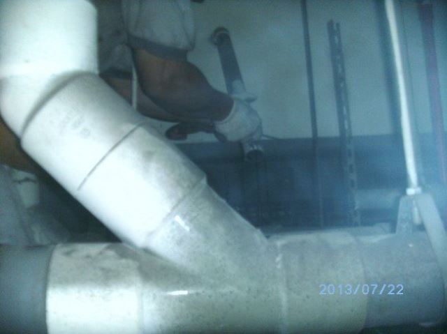 地下室182車位上方廢水管漏水修復工程-金成鴻消防實業有限公司