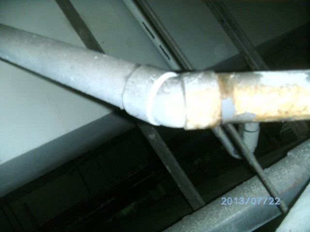 地下室182車位上方廢水管漏水修復工程-金成鴻消防實業有限公司
