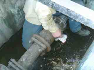 自來水表表後持壓閥故障持壓閥拆除管路延接工程