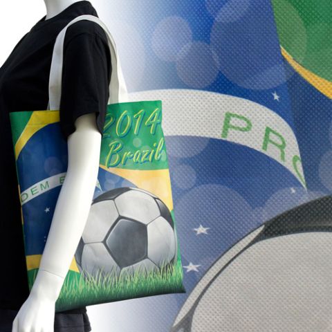 Brazil Soccer/Football Shopping bags-