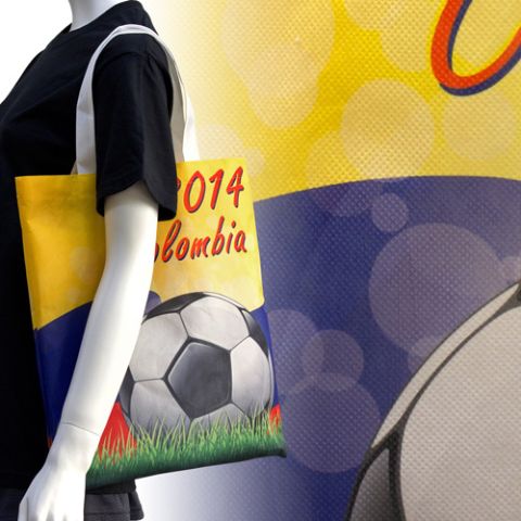 Colombia Soccer/Football Shopping bags-