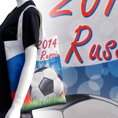 Russia Soccer/Football Shopping bags-