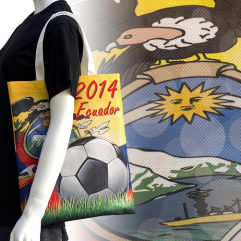 EcuadSoccer/Football Shopping bags-