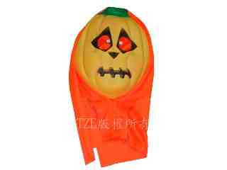 乳膠全罩面具-南瓜