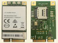 CAT 4 LTE 4G Mini PCIE with SIM Card Holder-