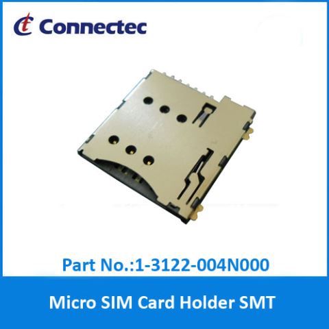 1-3122-004N000_Micro SIM Card Holder SMT-