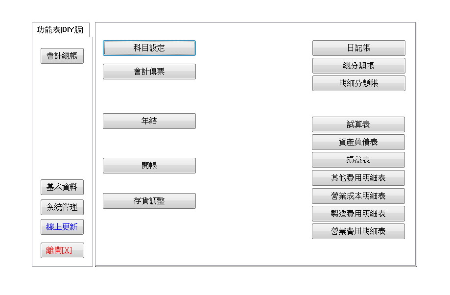 免費會計軟體 管理軟體系統-