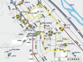 竹東‧市區自行車道路線-