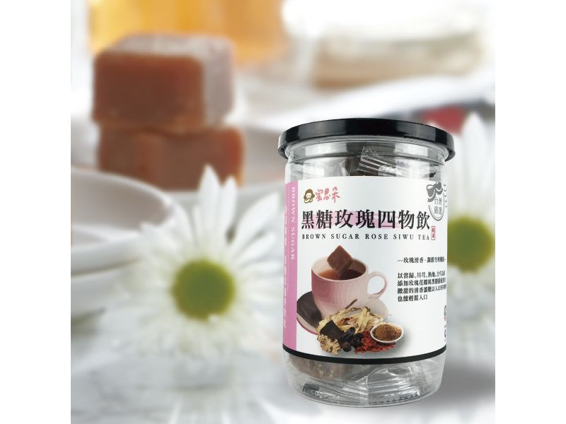 粉漾瑰蜜｜黑糖玫瑰四物飲