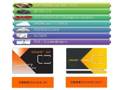 SIMoME® Java Card自主開發工具包-